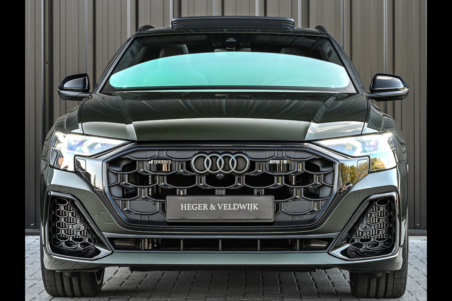 Audi Q8 60 TFSI e quattro Pro Line S Competition | B&O advanced | Audi exclusive | 5 jaar garantie | Panoramadak | massage stoelen | 4 wiel besturing | Alcantara hemel | Soft-close | Elektr. Trekhaak | Achteras besturing | Oled achterlichte
