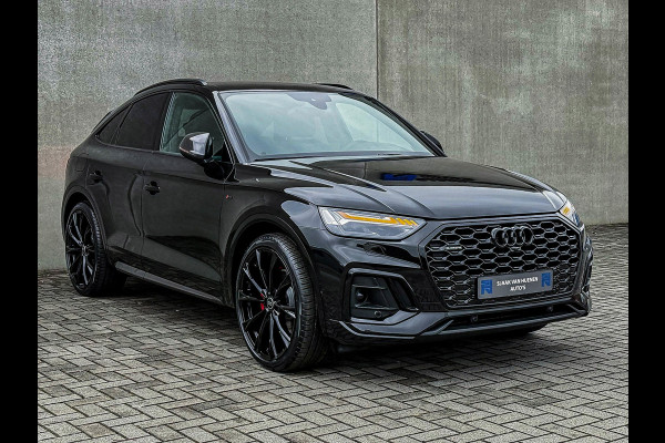 Audi Q5 Sportback 55TFSI e 367pk Quattro Competition S Edition S-Line Luchtvering|HUD|Leder+Memory+Massage|Matrix|B&O|Carbon|SQ5!