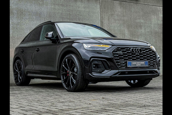 Audi Q5 Sportback 55TFSI e 367pk Quattro Competition S Edition S-Line Luchtvering|HUD|Leder+Memory+Massage|Matrix|B&O|Carbon|SQ5!
