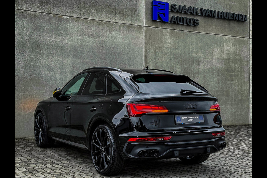 Audi Q5 Sportback 55TFSI e 367pk Quattro Competition S Edition S-Line Luchtvering|HUD|Leder+Memory+Massage|Matrix|B&O|Carbon|SQ5!