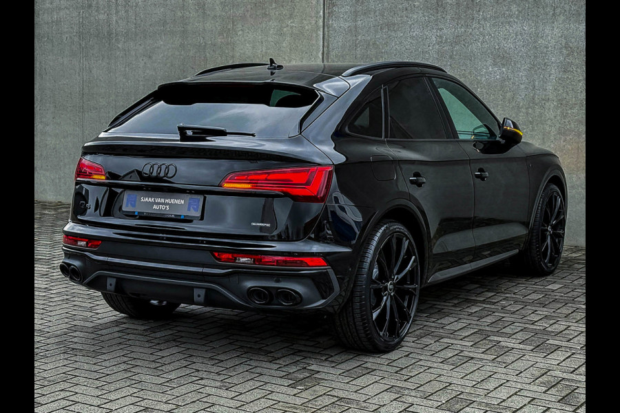Audi Q5 Sportback 55TFSI e 367pk Quattro Competition S Edition S-Line Luchtvering|HUD|Leder+Memory+Massage|Matrix|B&O|Carbon|SQ5!