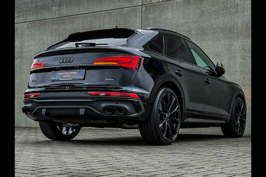 Audi Q5 Sportback 55TFSI e 367pk Quattro Competition S Edition S-Line Luchtvering|HUD|Leder+Memory+Massage|Matrix|B&O|Carbon|SQ5!