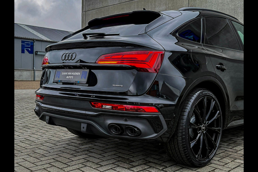 Audi Q5 Sportback 55TFSI e 367pk Quattro Competition S Edition S-Line Luchtvering|HUD|Leder+Memory+Massage|Matrix|B&O|Carbon|SQ5!