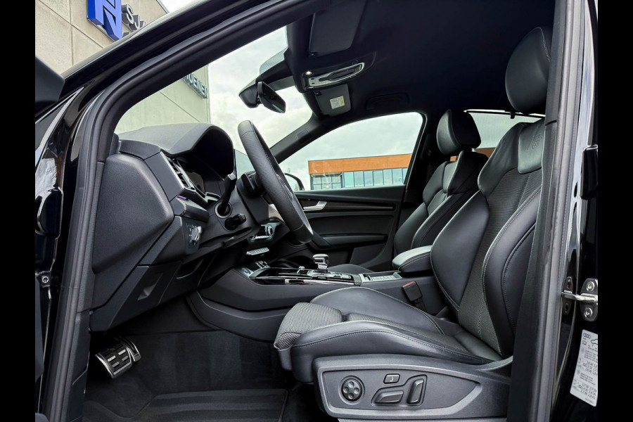 Audi Q5 Sportback 55TFSI e 367pk Quattro Competition S Edition S-Line Luchtvering|HUD|Leder+Memory+Massage|Matrix|B&O|Carbon|SQ5!