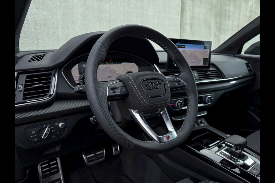 Audi Q5 Sportback 55TFSI e 367pk Quattro Competition S Edition S-Line Luchtvering|HUD|Leder+Memory+Massage|Matrix|B&O|Carbon|SQ5!