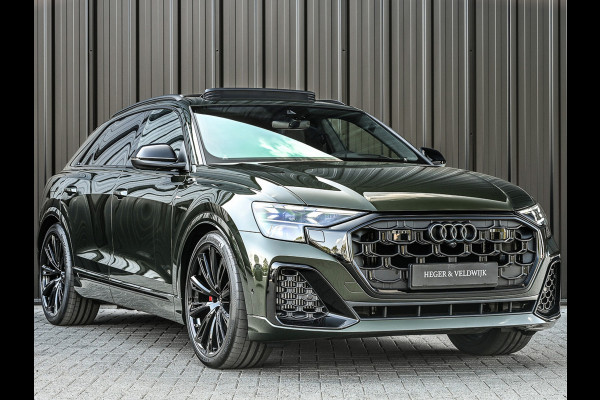 Audi Q8 60 TFSI e quattro Pro Line S Competition | B&O advanced | Audi exclusive | 5 jaar garantie | Panoramadak | massage stoelen | 4 wiel besturing | Alcantara hemel | Soft-close | Elektr. Trekhaak | Achteras besturing | Oled achterlichte