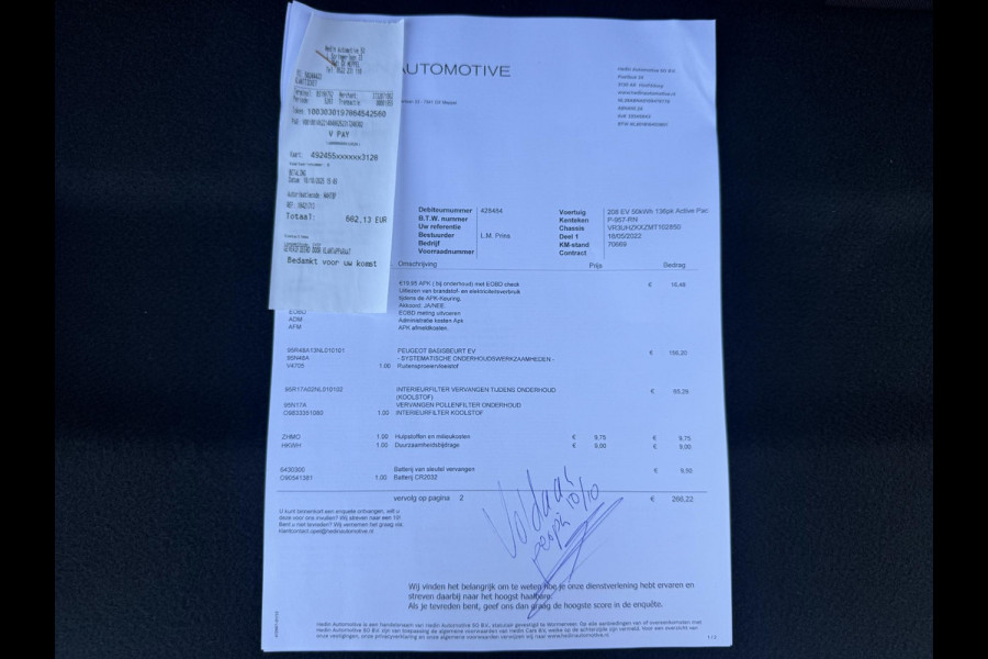 Peugeot e-208 EV Allure Pack 50 kWh 2e Eigenaar|SoH 91,19%|Navi|Carplay|Camera|Clima|Cruise|PDC|Dealer Onderhouden|APK tot 11-2027