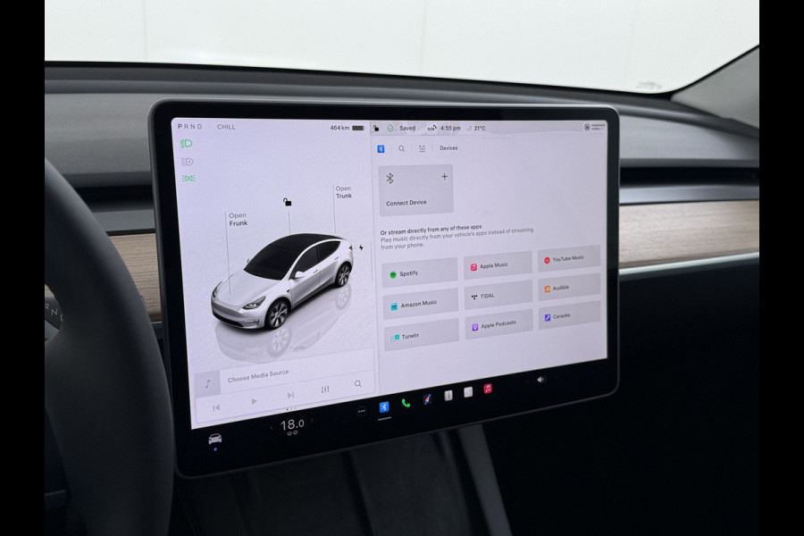 Tesla Model Y Long Range AWD 514pk Warmtepomp SOH 93% Leder Panoramadak Matrix-LED Autopilot Elektr.Stuur+Stoel+Verwarmd Navi Ecc Premium Audi Elektr.Stuur+Stoel+Verwarmd Navi Ecc Premium Audio Keyless Privacy Glass 4WD 1e Eigenaar Fabrieksgarantie tot 23-2-2027 Garantie op Accu en Motoren 23-02-2031/192.000km