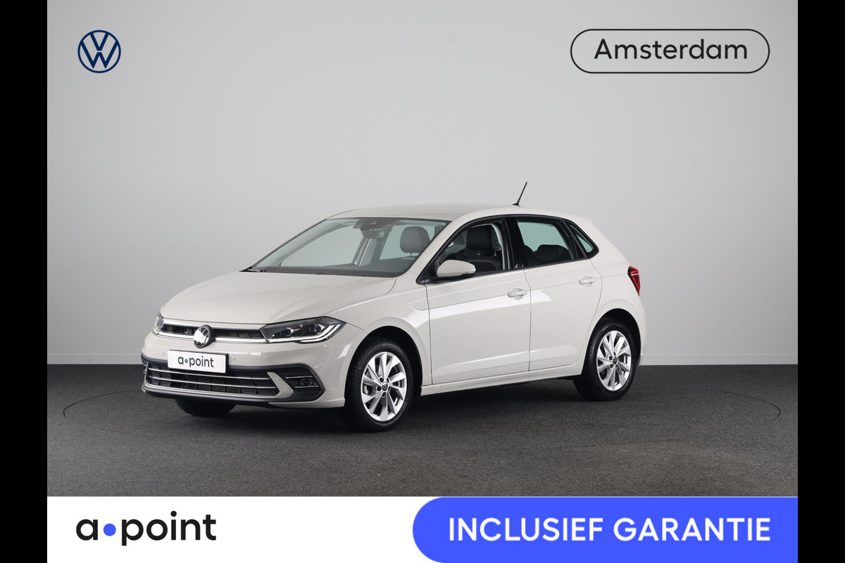 Volkswagen Polo 1.0 TSI Style 95 pk Automaat (DSG) | Navigatie | Parkeersensoren | Adaptieve cruise control | Stoelverwarming | Matrix LED koplampen |