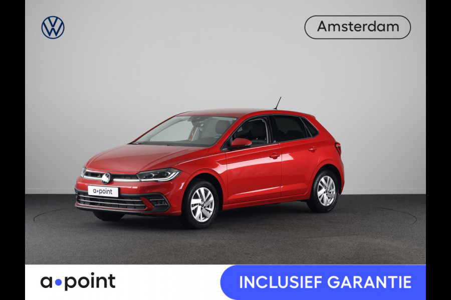 Volkswagen Polo 1.0 TSI Style 95 pk Automaat (DSG) | Navigatie | Parkeersensoren | Adaptieve cruise control | Matrix LED koplampen | Stoelverwarming |