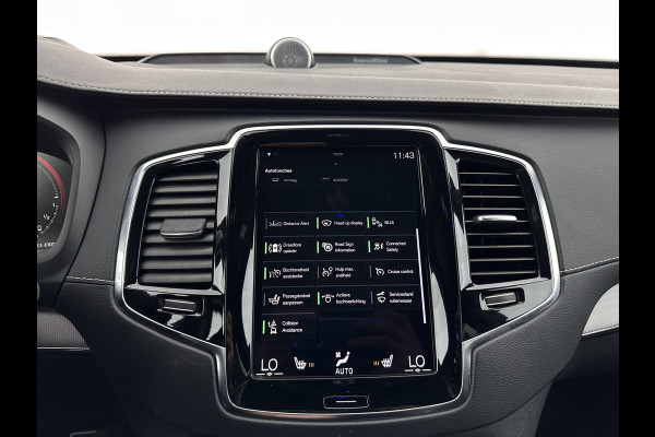 Volvo XC90 2.0 T8 Recharge AWD R-Design Black Pack [ 7-Pers. ] Aut. *PANO | LEATHER-ALCANTARA | FULL-LED | MEMORY-PACK | BOWERS&WILKINS | BLINDSPOT | KEYLESS | DIGI-COCKPIT | NAVI-FULLMAP | PRIVACYGLASS | HEATED-SPORTSEATS | TOWBAR | 22''ALU*