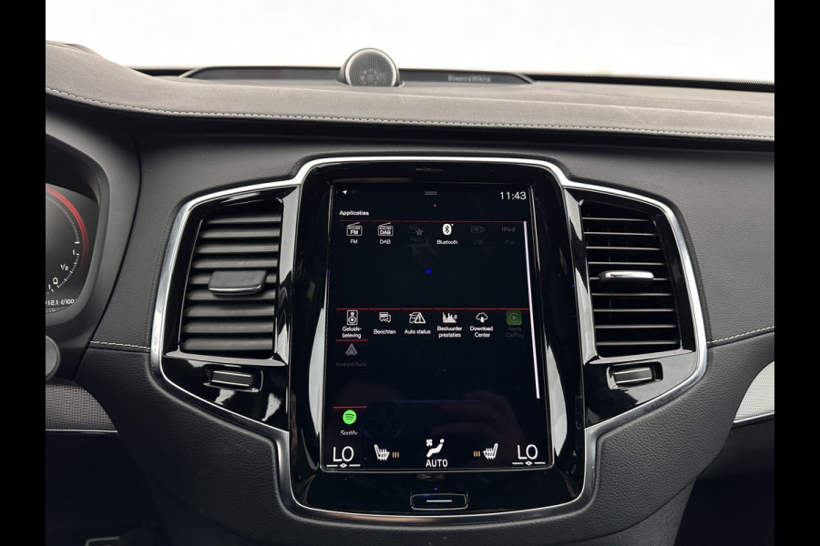 Volvo XC90 2.0 T8 Recharge AWD R-Design Black Pack [ 7-Pers. ] Aut. *PANO | LEATHER-ALCANTARA | FULL-LED | MEMORY-PACK | BOWERS&WILKINS | BLINDSPOT | KEYLESS | DIGI-COCKPIT | NAVI-FULLMAP | PRIVACYGLASS | HEATED-SPORTSEATS | TOWBAR | 22''ALU*