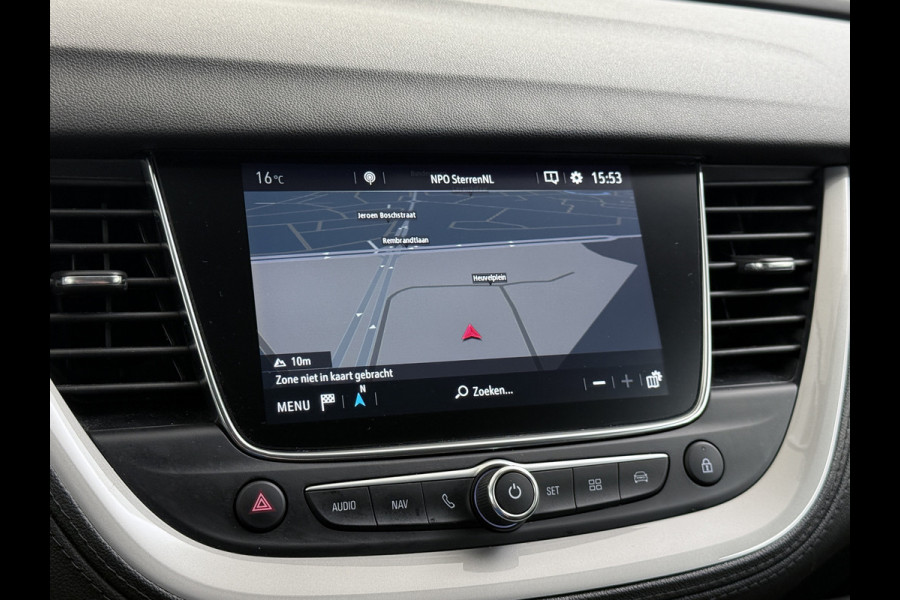 Opel Grandland X 1.2T 131PK Trekhaak Navi Ecc Pdc Apple Carplay Android Auto Cruise Control Edition Lmv Licht-Regensensor Verkeersbordherkenning PrivacyGlas IntelliLink Bluetooth Origineel Nederlandse Auto 1.400KG Trekgewicht! Bij ons volledig Onderhouden