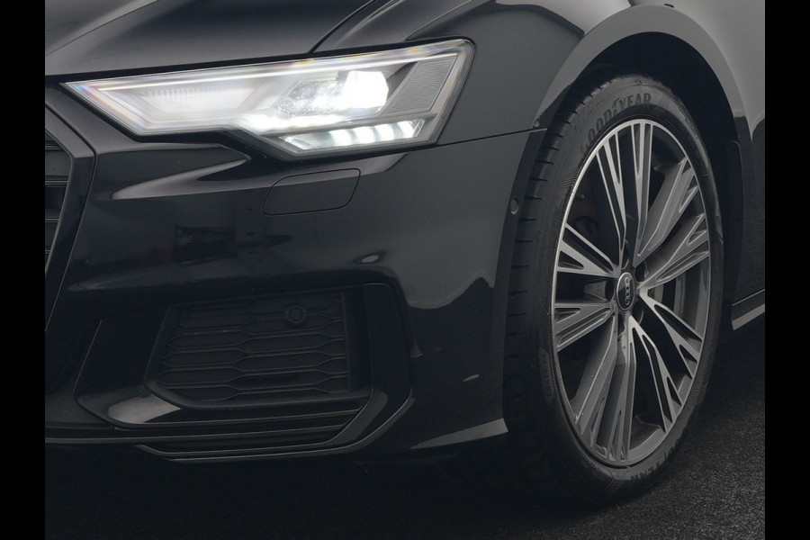 Audi A6 Avant 50 TFSI e Quattro S Line PHEV 300pk Dealer O.H. | Panodak | Adaptive Cruise | Head Up | Camera | Bang & Olufsen | Lederen Comfortzetels Memory & Ventilatie | Sfeerverlichting | Blis | Stoelen & Stuur Verwarmd | Apple Carplay | DAB | Plug In Hybrid |