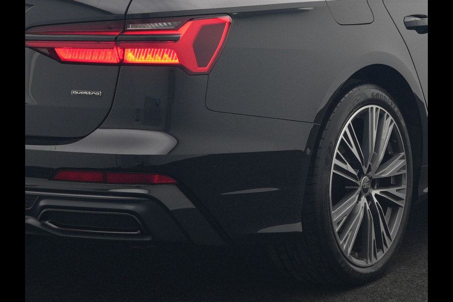 Audi A6 Avant 50 TFSI e Quattro S Line PHEV 300pk Dealer O.H. | Panodak | Adaptive Cruise | Head Up | Camera | Bang & Olufsen | Lederen Comfortzetels Memory & Ventilatie | Sfeerverlichting | Blis | Stoelen & Stuur Verwarmd | Apple Carplay | DAB | Plug In Hybrid |