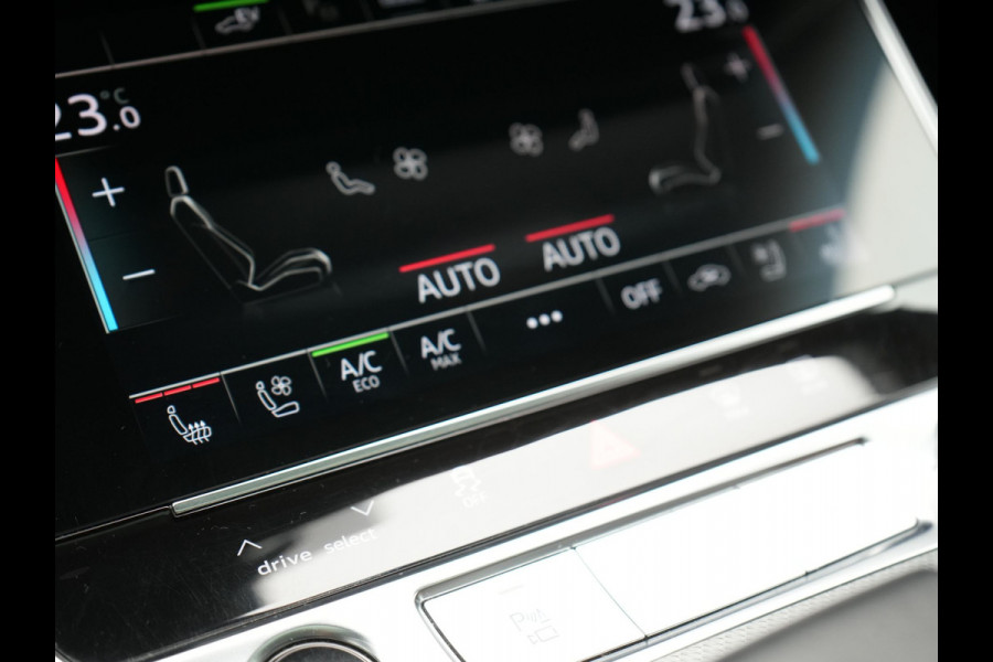 Audi A6 Avant 50 TFSI e Quattro S Line PHEV 300pk Dealer O.H. | Panodak | Adaptive Cruise | Head Up | Camera | Bang & Olufsen | Lederen Comfortzetels Memory & Ventilatie | Sfeerverlichting | Blis | Stoelen & Stuur Verwarmd | Apple Carplay | DAB | Plug In Hybrid |