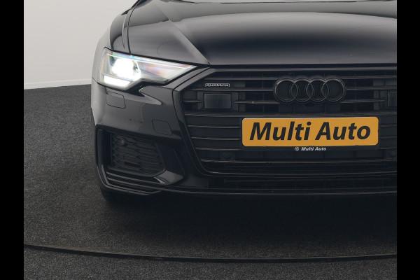 Audi A6 Avant 50 TFSI e Quattro S Line PHEV 300pk Dealer O.H. | Panodak | Adaptive Cruise | Head Up | Camera | Bang & Olufsen | Lederen Comfortzetels Memory & Ventilatie | Sfeerverlichting | Blis | Stoelen & Stuur Verwarmd | Apple Carplay | DAB | Plug In Hybrid |