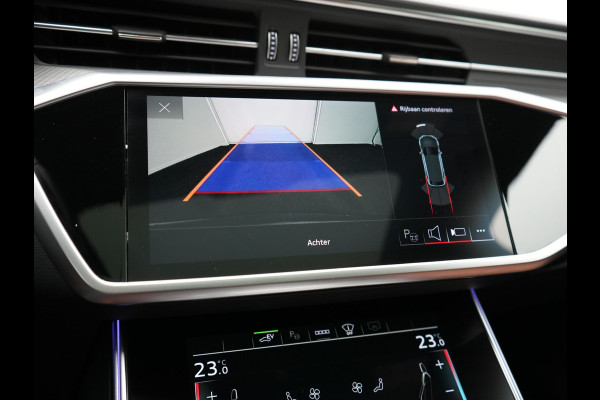 Audi A6 Avant 50 TFSI e Quattro S Line PHEV 300pk Dealer O.H. | Panodak | Adaptive Cruise | Head Up | Camera | Bang & Olufsen | Lederen Comfortzetels Memory & Ventilatie | Sfeerverlichting | Blis | Stoelen & Stuur Verwarmd | Apple Carplay | DAB | Plug In Hybrid |