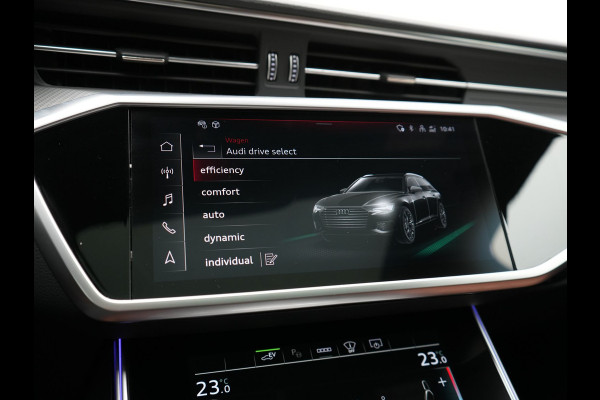 Audi A6 Avant 50 TFSI e Quattro S Line PHEV 300pk Dealer O.H. | Panodak | Adaptive Cruise | Head Up | Camera | Bang & Olufsen | Lederen Comfortzetels Memory & Ventilatie | Sfeerverlichting | Blis | Stoelen & Stuur Verwarmd | Apple Carplay | DAB | Plug In Hybrid |
