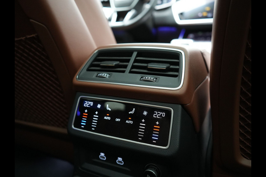 Audi A6 Avant 50 TFSI e Quattro S Line PHEV 300pk Dealer O.H. | Panodak | Adaptive Cruise | Head Up | Camera | Bang & Olufsen | Lederen Comfortzetels Memory & Ventilatie | Sfeerverlichting | Blis | Stoelen & Stuur Verwarmd | Apple Carplay | DAB | Plug In Hybrid |