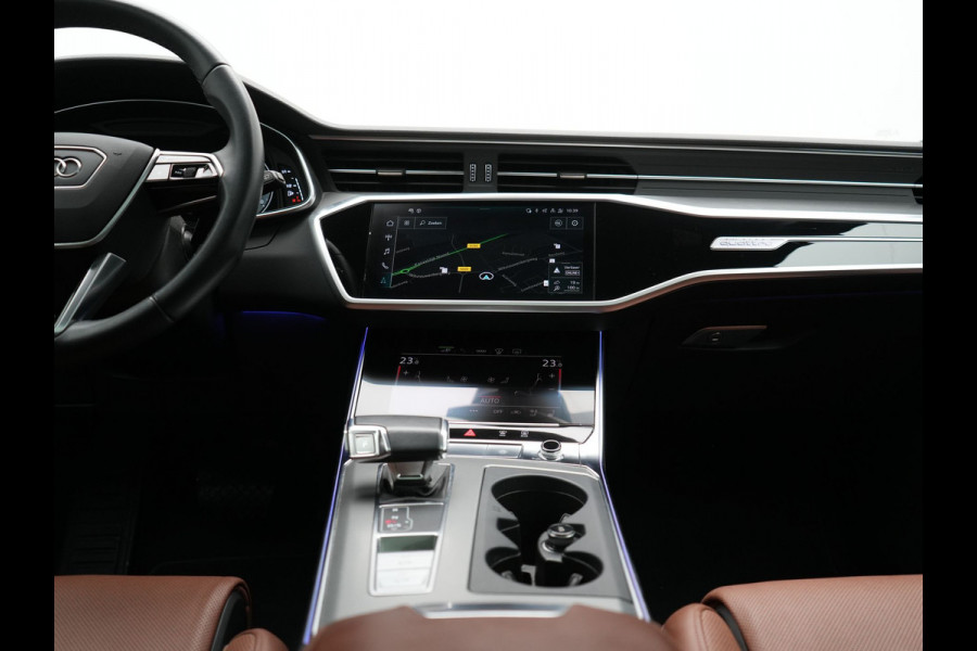 Audi A6 Avant 50 TFSI e Quattro S Line PHEV 300pk Dealer O.H. | Panodak | Adaptive Cruise | Head Up | Camera | Bang & Olufsen | Lederen Comfortzetels Memory & Ventilatie | Sfeerverlichting | Blis | Stoelen & Stuur Verwarmd | Apple Carplay | DAB | Plug In Hybrid |
