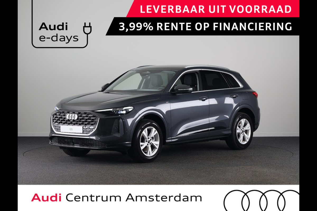 Audi Q5 Advanced edition e-hybrid 299 PK | Keyless | Stoelen voor elektrisch | Sfeerverlichting | Leder |