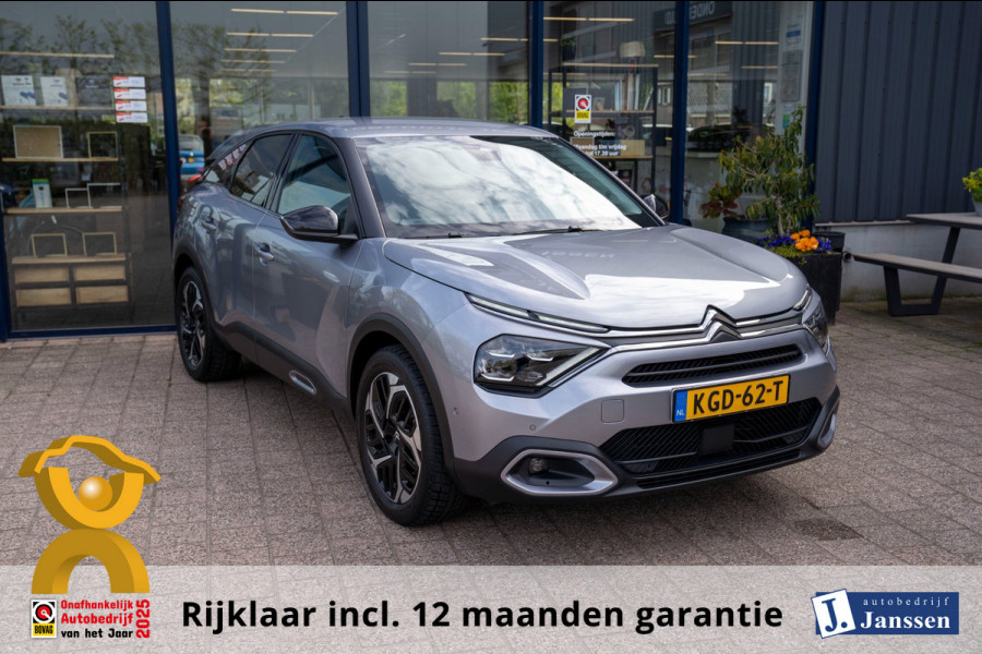 Citroën C4 1.2 Automaat PureTech Shine|Prijs rijklaar incl 12 mnd garantie|HUD Stoel/stuurverwarming Blindspot Navi