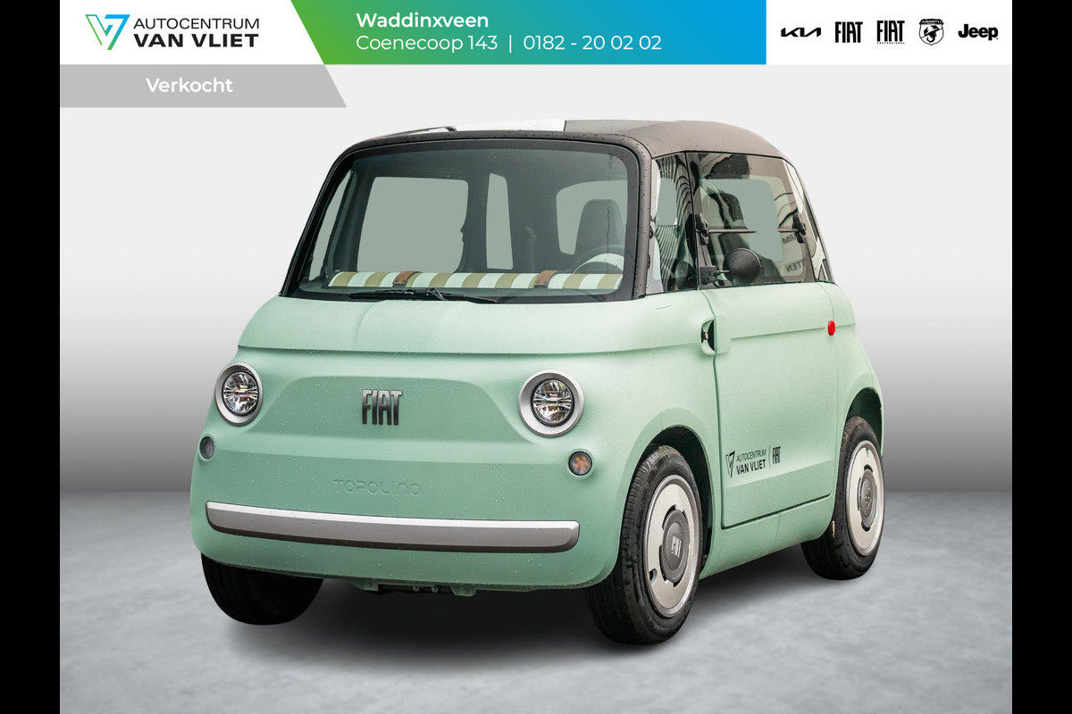 Fiat TOPOLINO Base | Koningsdag 538 actie ! | Private Lease € 149,-* | Actieradius 75km | Rijklaar
