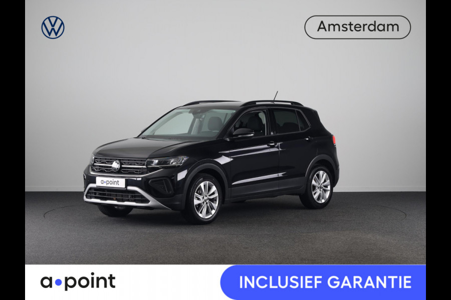 Volkswagen T-Cross 1.0 TSI Life Edition 116 pk Automaat (DSG) | Verlengde garantie | Navigatie via App | Parkeersensoren | Achteruitrijcamera | Autom. airco | Stoelverwarming |