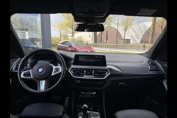 BMW X3 xDrive30e High Executive M-SPORT SHADOW LINE| BTW|  HIFI AUDIO| STOELVERWARMING| ELEK. STOELEN| ELEK. ACHTERKLEP| 20 INCH HOOGGLANS ZWARTE VELGEN| CAMERA| FULL LED|