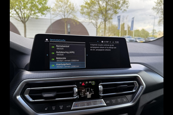 BMW X3 xDrive30e High Executive M-SPORT SHADOW LINE| BTW|  HIFI AUDIO| STOELVERWARMING| ELEK. STOELEN| ELEK. ACHTERKLEP| 20 INCH HOOGGLANS ZWARTE VELGEN| CAMERA| FULL LED|