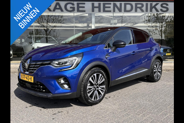 Renault Captur 1.6 E-Tech Plug-in Hybrid 160 Initiale Paris | TWO TONE | Leder | stuur/stoelverwarming | DAB Ontvanger |