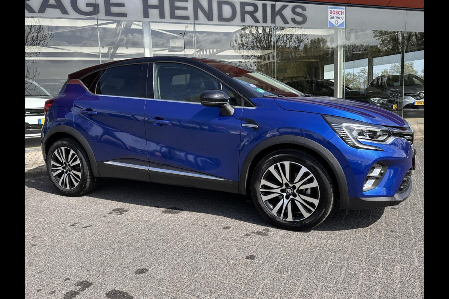 Renault Captur 1.6 E-Tech Plug-in Hybrid 160 Initiale Paris | TWO TONE | Leder | stuur/stoelverwarming | DAB Ontvanger |