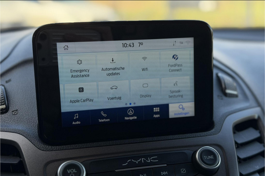 Ford Transit Connect 1.0 L1 | BPM VRIJ | Airco | Camera | Multimedia | 3-zits | NAVI | Bluetooth | PDC