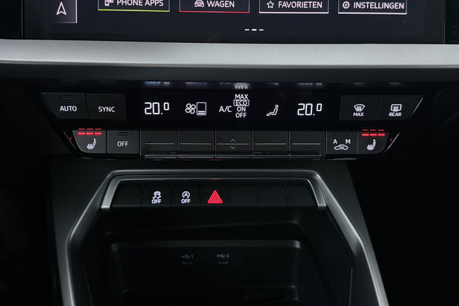 Audi A3 Sportback 30 TFSI Business edition (PANORAMADAK, STOELVERWARMING, TREKHAAK AFNEEMBAAR, ADAPTIVE CRUISE, 1e EIGENAAR)