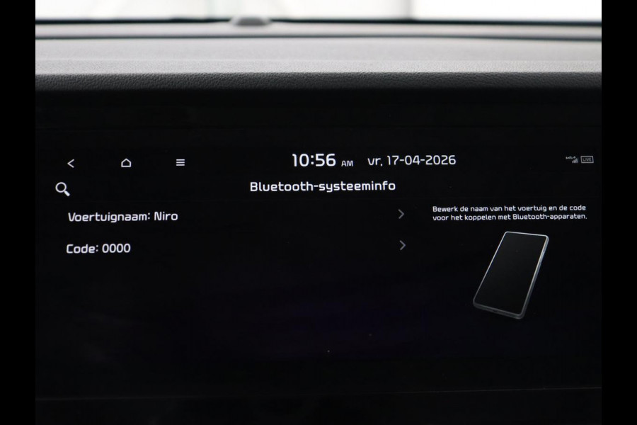 Kia Niro 1.6 GDi Hybrid DynamicLine | Carplay | Adaptive cruise | Trekhaak | Half leder | Navigatie | Parkeerhulp | Climate control | DAB | Bluetooth