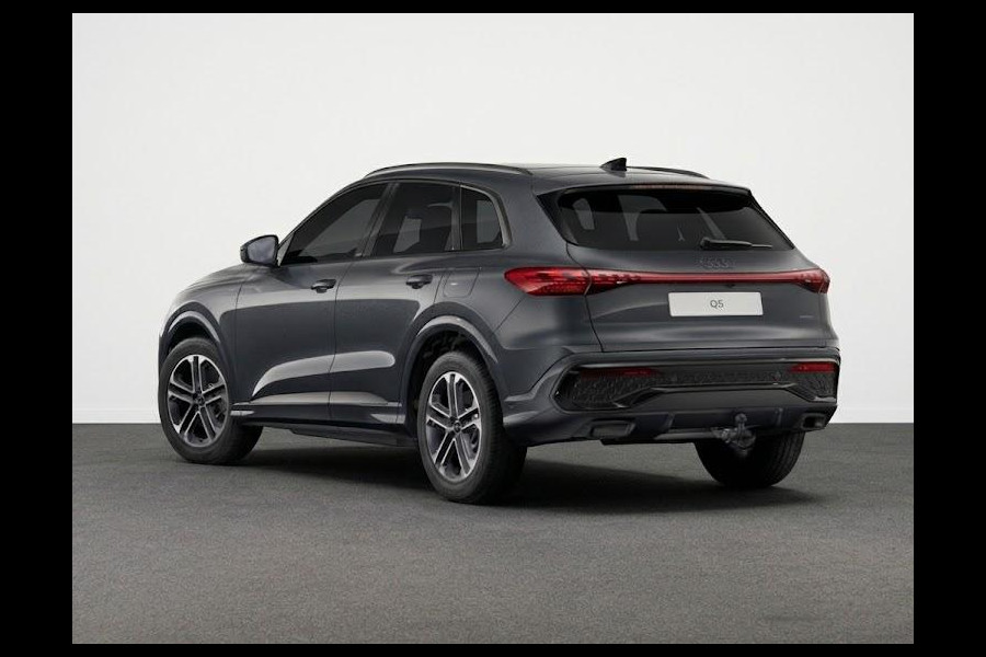 Audi Q5 S edition e-hybrid 299 pk | Panorama-glasdak | Techniekpakket plus | Trekhaak, elektr. wegklapbaar | Geheugen bestuurdersstoel |