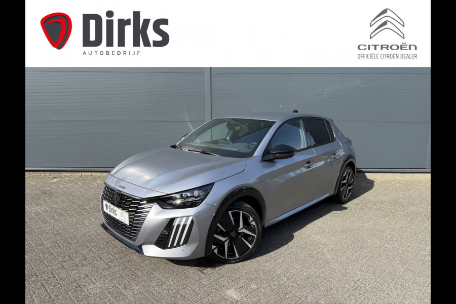 Peugeot 208 100pk GT (Camera - Keyless Entry - Parkeersensoren V+A - LED - Navigatie - Automatische Airco - Draadloos laden - Apple Carplay