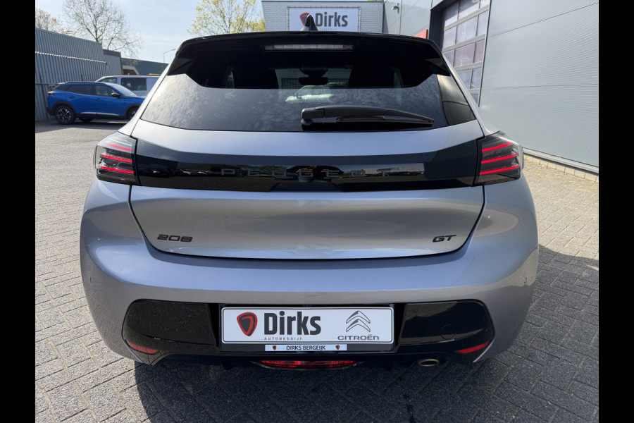 Peugeot 208 100pk GT (Camera - Keyless Entry - Parkeersensoren V+A - LED - Navigatie - Automatische Airco - Draadloos laden - Apple Carplay