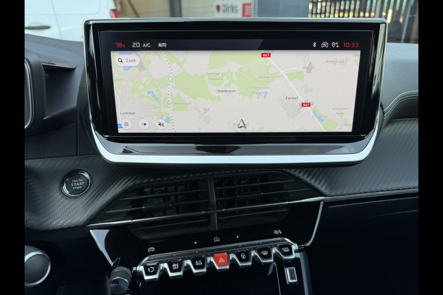 Peugeot 208 100pk GT (Camera - Keyless Entry - Parkeersensoren V+A - LED - Navigatie - Automatische Airco - Draadloos laden - Apple Carplay