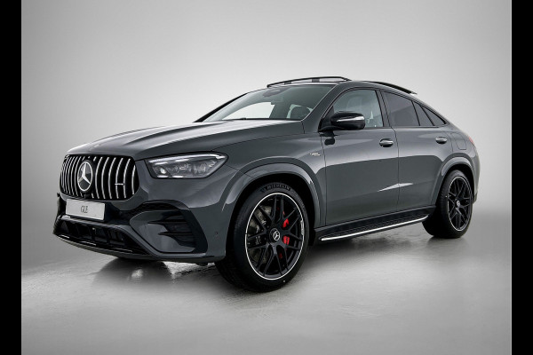 Mercedes-Benz GLE Coupé AMG 53 Hybrid 4MATIC+ Premium Plus | Sierdelen AMG carbon | Trekhaak | 22 inch AMG velgen | Luchtvering | Rijassistentiepakket | Head-up display | Burmester 3D sound systeem | Remklauwen rood | Stoelventilatie voor | AMG TRACK PACE |  360°-camera |