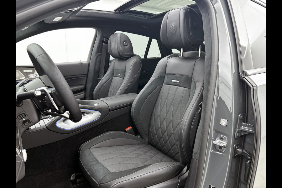 Mercedes-Benz GLE Coupé AMG 53 Hybrid 4MATIC+ Premium Plus | Sierdelen AMG carbon | Trekhaak | 22 inch AMG velgen | Luchtvering | Rijassistentiepakket | Head-up display | Burmester 3D sound systeem | Remklauwen rood | Stoelventilatie voor | AMG TRACK PACE |  360°-camera |