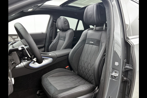 Mercedes-Benz GLE Coupé AMG 53 Hybrid 4MATIC+ Premium Plus | Sierdelen AMG carbon | Trekhaak | 22 inch AMG velgen | Luchtvering | Rijassistentiepakket | Head-up display | Burmester 3D sound systeem | Remklauwen rood | Stoelventilatie voor | AMG TRACK PACE |  360°-camera |