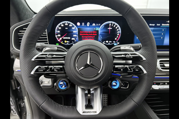 Mercedes-Benz GLE Coupé AMG 53 Hybrid 4MATIC+ Premium Plus | Sierdelen AMG carbon | Trekhaak | 22 inch AMG velgen | Luchtvering | Rijassistentiepakket | Head-up display | Burmester 3D sound systeem | Remklauwen rood | Stoelventilatie voor | AMG TRACK PACE |  360°-camera |