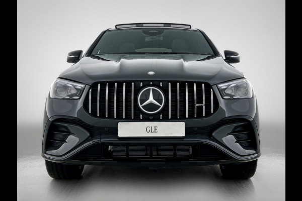 Mercedes-Benz GLE Coupé AMG 53 Hybrid 4MATIC+ Premium Plus | Sierdelen AMG carbon | Trekhaak | 22 inch AMG velgen | Luchtvering | Rijassistentiepakket | Head-up display | Burmester 3D sound systeem | Remklauwen rood | Stoelventilatie voor | AMG TRACK PACE |  360°-camera |