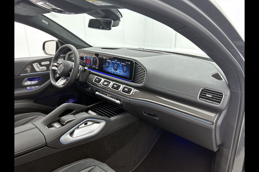 Mercedes-Benz GLE Coupé AMG 53 Hybrid 4MATIC+ Premium Plus | Sierdelen AMG carbon | Trekhaak | 22 inch AMG velgen | Luchtvering | Rijassistentiepakket | Head-up display | Burmester 3D sound systeem | Remklauwen rood | Stoelventilatie voor | AMG TRACK PACE |  360°-camera |
