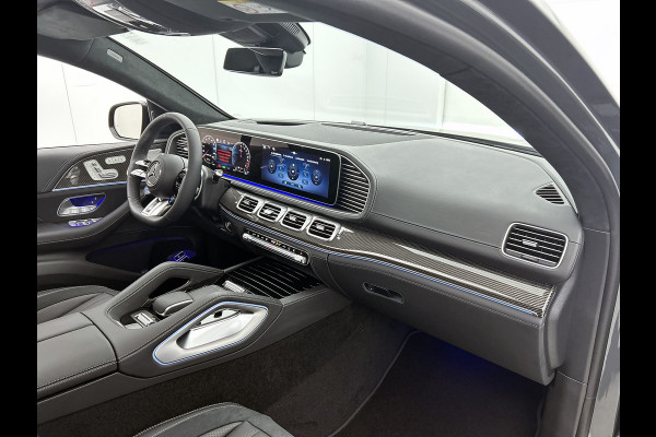 Mercedes-Benz GLE Coupé AMG 53 Hybrid 4MATIC+ Premium Plus | Sierdelen AMG carbon | Trekhaak | 22 inch AMG velgen | Luchtvering | Rijassistentiepakket | Head-up display | Burmester 3D sound systeem | Remklauwen rood | Stoelventilatie voor | AMG TRACK PACE |  360°-camera |