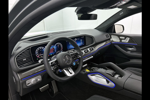 Mercedes-Benz GLE Coupé AMG 53 Hybrid 4MATIC+ Premium Plus | Sierdelen AMG carbon | Trekhaak | 22 inch AMG velgen | Luchtvering | Rijassistentiepakket | Head-up display | Burmester 3D sound systeem | Remklauwen rood | Stoelventilatie voor | AMG TRACK PACE |  360°-camera |