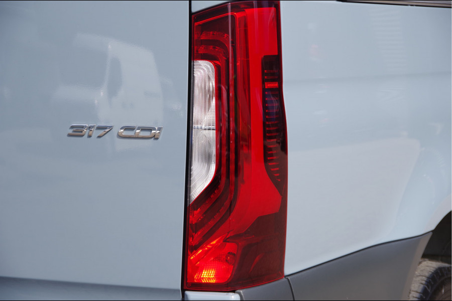 Mercedes-Benz Sprinter 317 1.9 CDI L2H1 DC-6P, AUT. FACELIFT, 3.5T TREKHAAK, LED, CAMERA, NAVI, CRUISE, MF STUURWIEL, MISTLAMPEN, DUBBELE CABINE, DUBBE