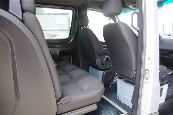 Mercedes-Benz Sprinter 317 1.9 CDI L2H1 DC-6P, AUT. FACELIFT, 3.5T TREKHAAK, LED, CAMERA, NAVI, CRUISE, MF STUURWIEL, MISTLAMPEN, DUBBELE CABINE, DUBBE